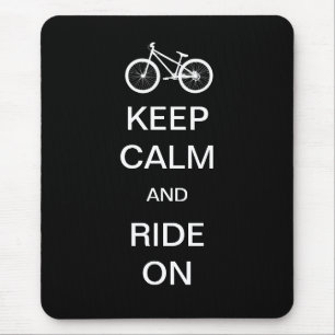 Alfombrilla De Ratón Guarde el paseo tranquilo encendido