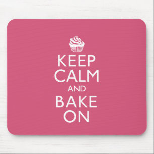 Alfombrilla De Ratón Guarde la calma y cueza encendido