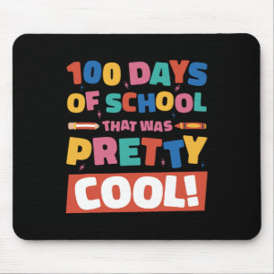 Alfombrilla De Ratón Guay 100 días de clases Estudiantes de 100 días