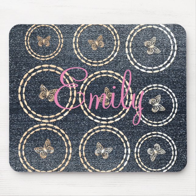 Alfombrilla De Ratón Guay Denim Look (Frente)