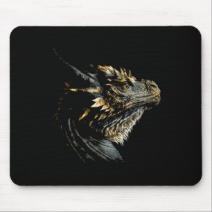 Alfombrilla De Ratón Guay Dragon Head Mythtic Dragon Face Brething Fi