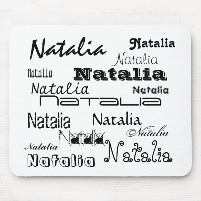 Alfombrilla De Ratón Guay Fonds Your Name Personalized (Frente)