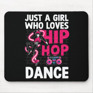 Alfombrilla De Ratón Guay Hip Hop Art Para Mujeres Chicas Adolescentes 