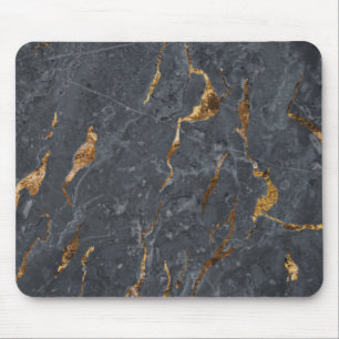 Alfombrilla De Ratón Guay Marble Gray Gold