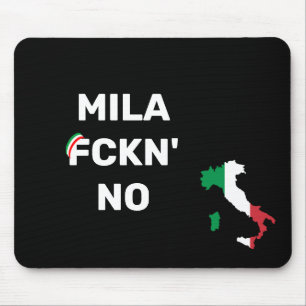 Alfombrilla De Ratón Guay MILANO - Mila Fckn No con bandera