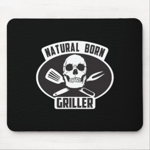 Alfombrilla De Ratón Guay Natural Born Griller Bbq Regalo Para Grill Ma