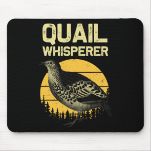 Alfombrilla De Ratón Guay Quail Whisperer Para Hombres Mujeres Caza De 