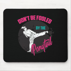 Alfombrilla De Ratón Guay Taekwondo Arte Para Mujeres Chicas Karate Jud