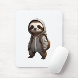 Alfombrilla De Ratón Guay y el Ilustracion Adorable Sloth