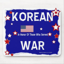 Alfombrilla De Ratón Guerra de Corea - En honor - Mousepad