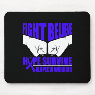 ALFOMBRILLA DE RATÓN GUERRA DE ESPERANZA DE LUCHA SOBREVIVIR A ALOPECIA