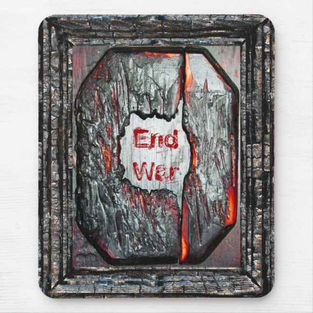 Alfombrilla De Ratón Guerra de fin (Frente)