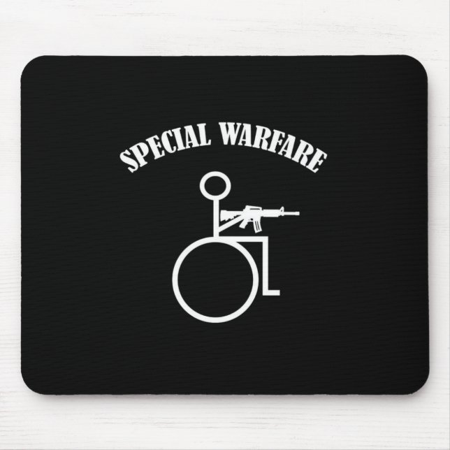 Alfombrilla De Ratón Guerra especial (Frente)