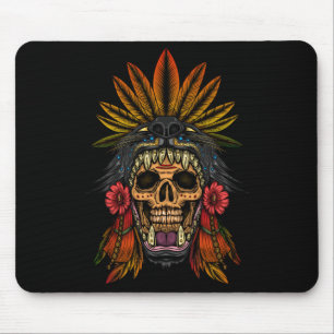 Alfombrilla De Ratón Guerrero azteca