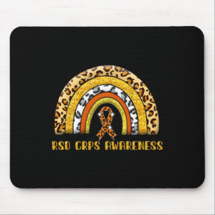 Alfombrilla De Ratón Guerrero De Crps De Leopardo Arcoiris Rsd