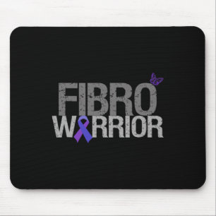 Alfombrilla De Ratón Guerrero de Fibro - Conciencia de Fibromialgia
