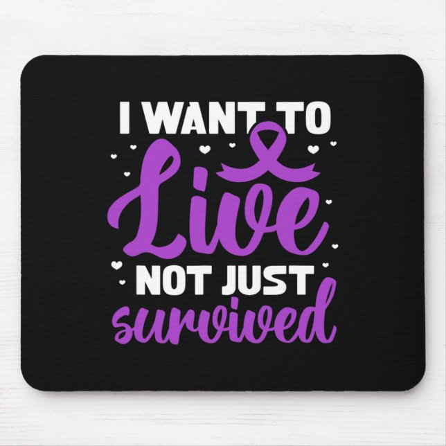Alfombrilla De Ratón Guerrero de Fibro que quiero vivir no solo sobrevi (Frente)