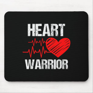 Alfombrilla De Ratón Guerrero del corazón Concienciación sobre enfermed