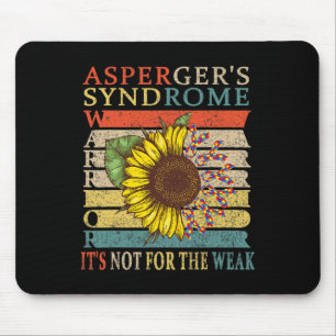 Alfombrilla De Ratón Guerrero del síndrome de Asperger