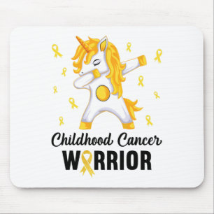 Alfombrilla De Ratón Guerrero Unicornio Contra el Cáncer Infantil En Se
