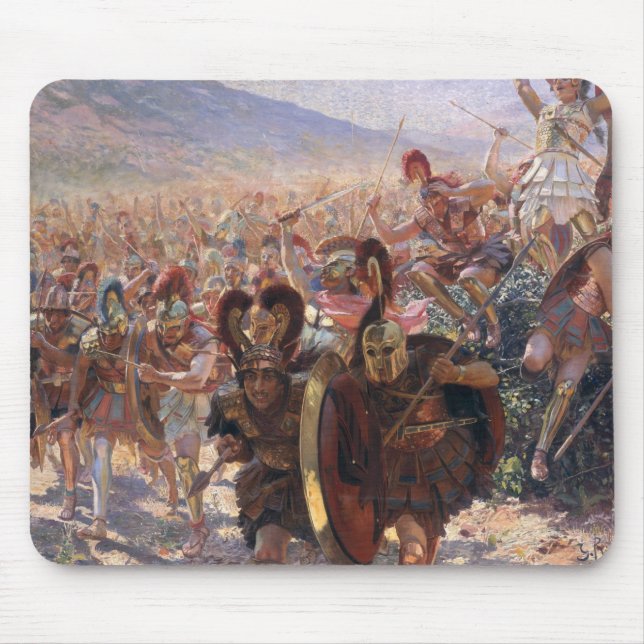 Alfombrilla De Ratón Guerreros antiguos (Frente)