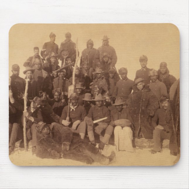 Alfombrilla De Ratón Guerreros de búfalo: la caballería norteamericana  (Frente)