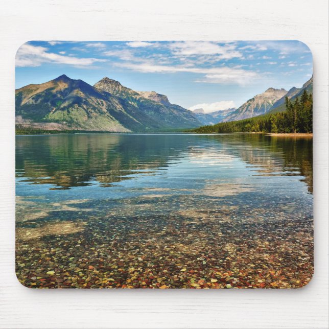 Alfombrilla De Ratón Guijarros en el lago (Frente)