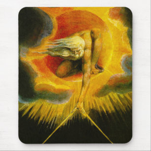 Alfombrilla De Ratón Guillermo Blake antiguo del cojín de ratón de lo