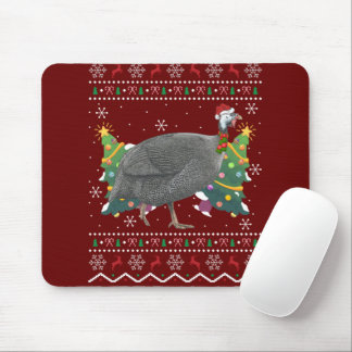 Alfombrilla De Ratón Guinea Fowl Regalo de Navidad Feo de Ave de Guinea