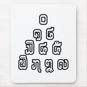 Alfombrilla De Ratón Guión lingüístico laosiano/lao