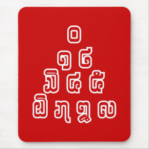 Alfombrilla De Ratón Guión lingüístico laosiano/lao