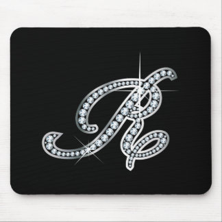 Alfombrilla De Ratón Guión R "Diamond Bling"