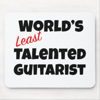 Alfombrilla De Ratón Guitarista menos talentoso del mundo