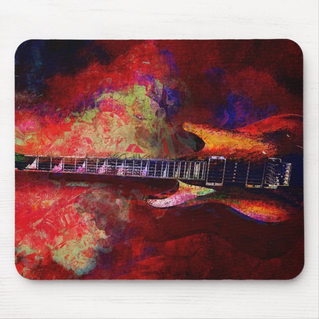 Alfombrilla De Ratón Guitarra (Frente)