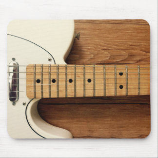 Alfombrilla De Ratón Guitarra blanca