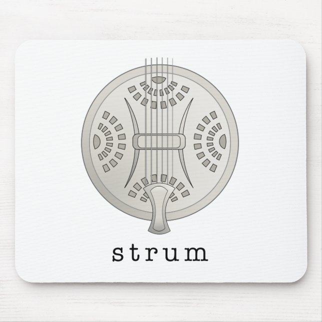 Alfombrilla De Ratón Guitarra del resonador (Frente)