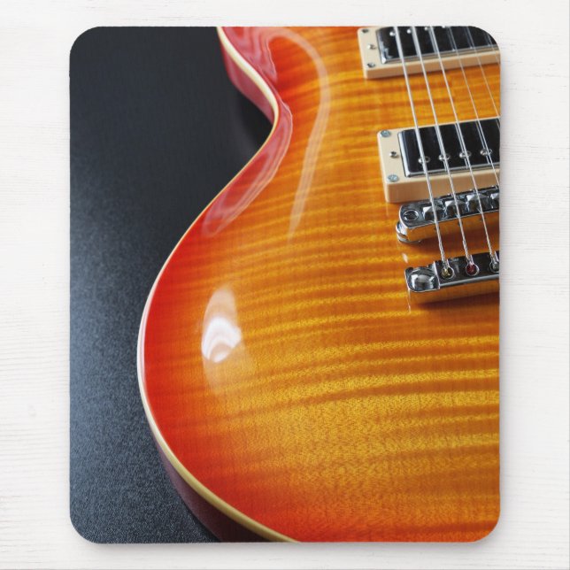 Alfombrilla De Ratón Guitarra eléctrica Mousepad (Frente)