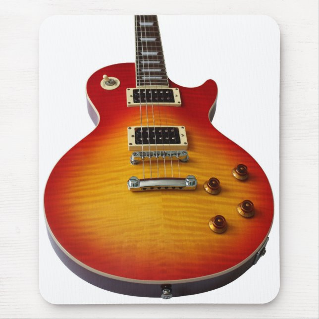 Alfombrilla De Ratón Guitarra eléctrica Mousepad (Frente)