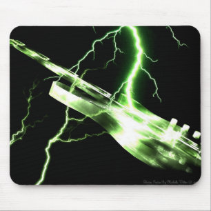 Alfombrilla De Ratón GUITARRA ELÉCTRICA verde