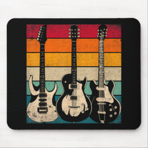 Alfombrilla De Ratón Guitarra retro