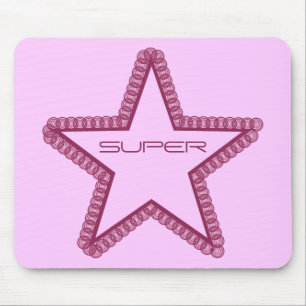 Alfombrilla De Ratón Gunge Superstar Mousepad, Fuchsia