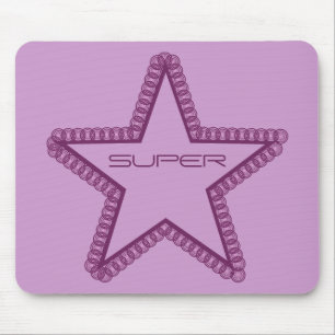 Alfombrilla De Ratón Gunge Superstar Mousepad, Púrpura