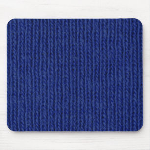 Alfombrilla De Ratón Gusano de algodón de punto azul