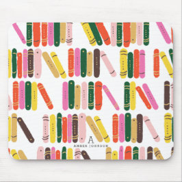 Alfombrilla De Ratón Gusano de biblioteca personalizado