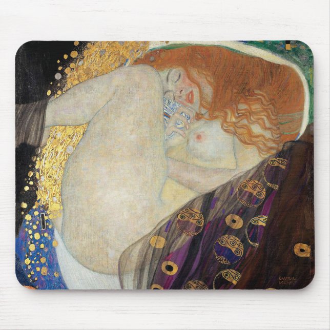 Alfombrilla De Ratón Gustav Klimt - Danae (Frente)