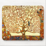 Alfombrilla De Ratón Gustav Klimt El Bella Artes del árbol de la vida<br><div class="desc">Gustav Klimt El Bella Artes del árbol de la vida</div>