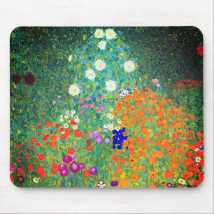 Alfombrilla De Ratón Gustav Klimt Flower Garden