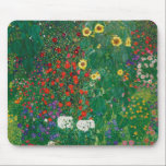 Alfombrilla De Ratón Gustav Klimt - Jardín de granja con girasoles<br><div class="desc">Gustav Klimt - Jardín de granja con girasoles</div>