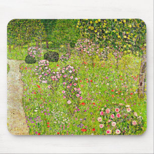 Alfombrilla De Ratón Gustav Klimt Orchard con Rosas