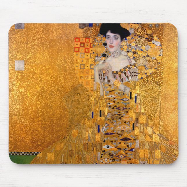 Alfombrilla De Ratón Gustav Klimt Portrait (Frente)